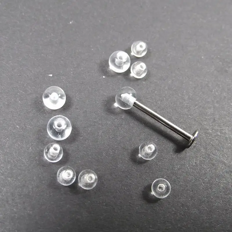 Body Jewelry Replacement Ball - 100 Uds bolas de repuesto transparentes