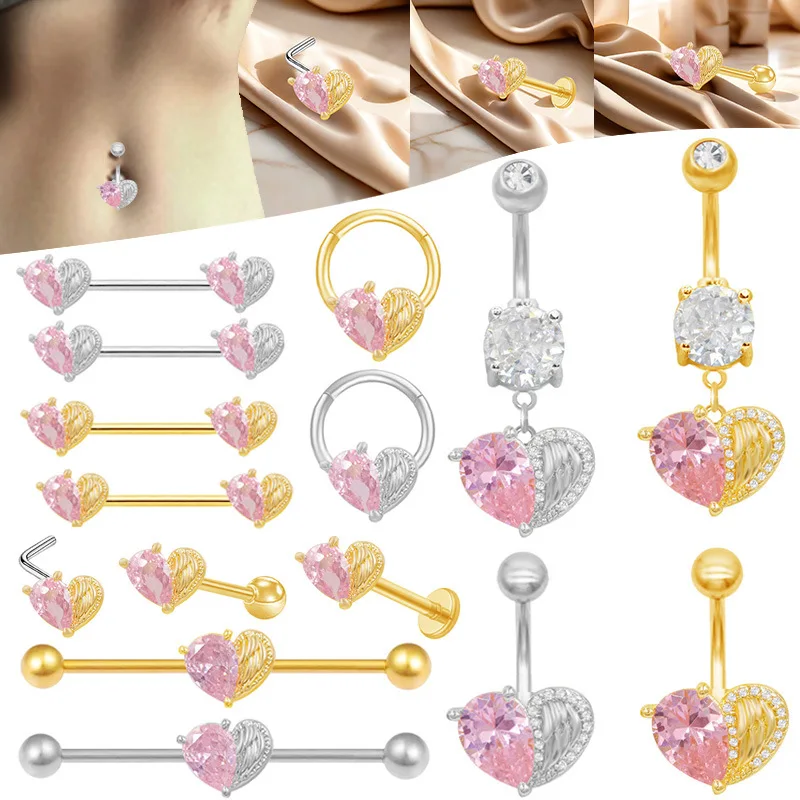 Body Jewelry Surgical Steel - Anillos de acero quirúrgico para el