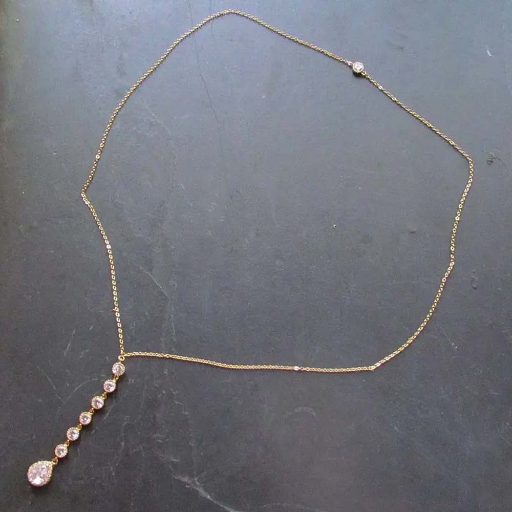 Stonefans-collar de cadena con - Body Jewelry Necklace reseña y precio