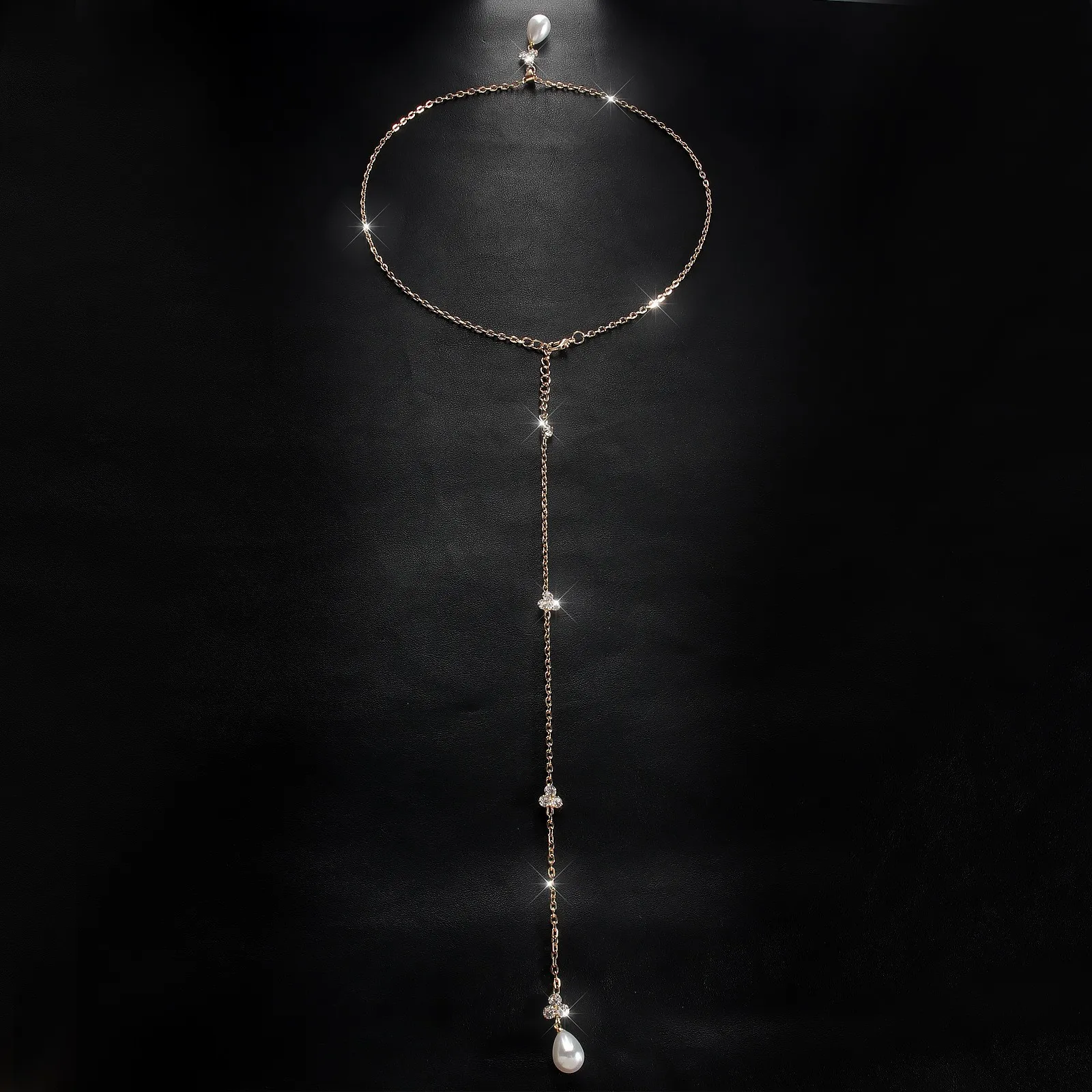 Collar dorado delicado esencia - Body Jewelry Necklace reseña y precio