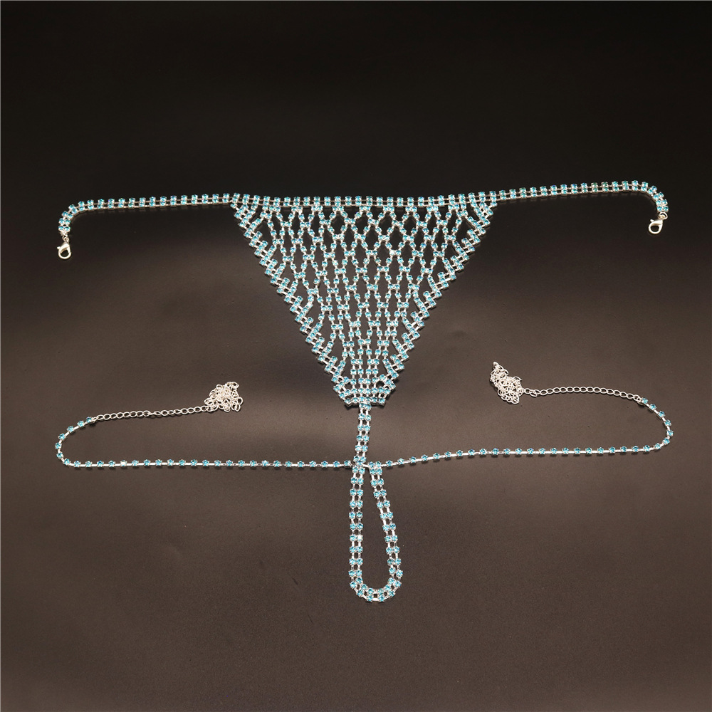 Cadena de Pecho y Tanga con Pe - Body Jewelry Retainers reseña y precio