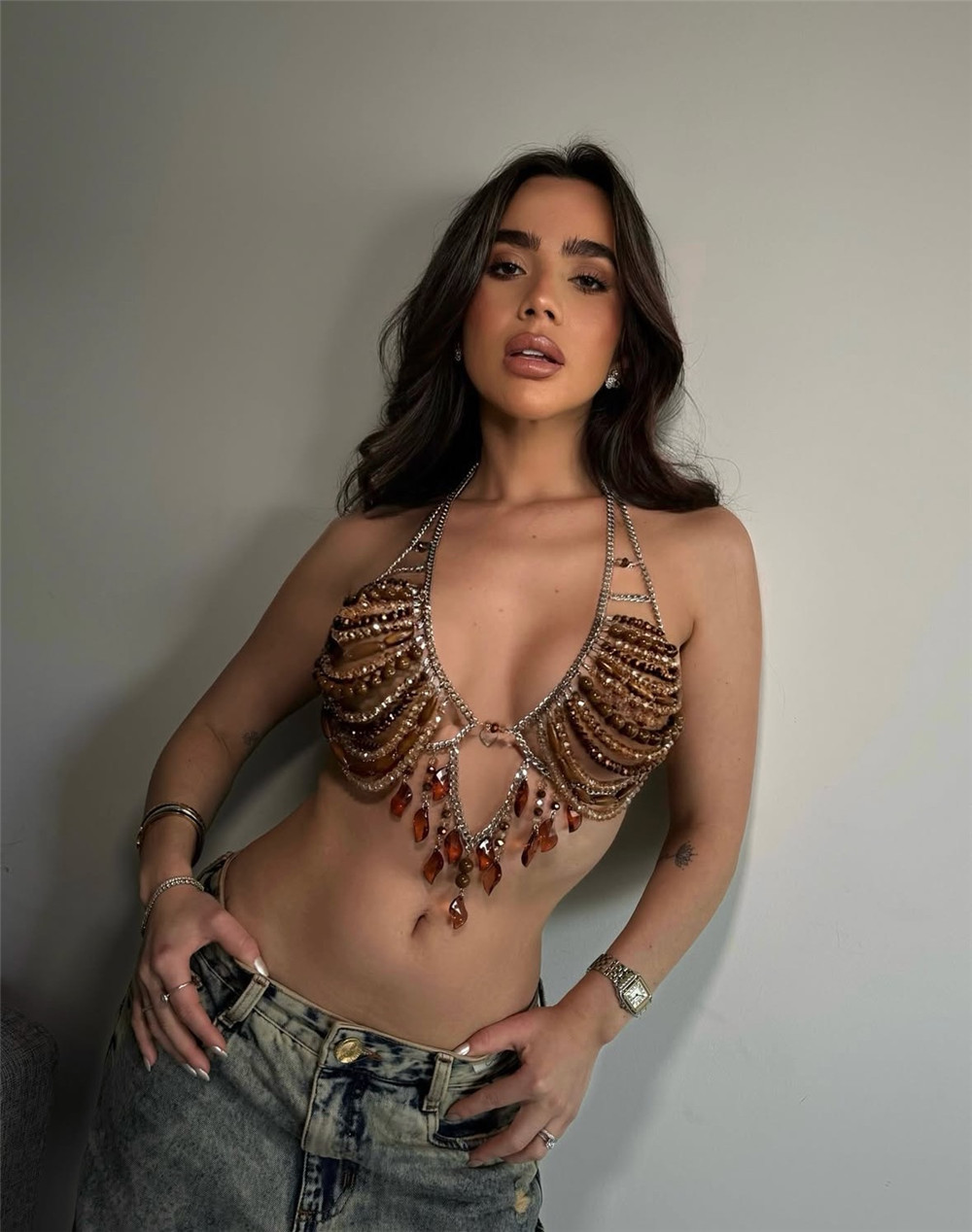 2025 mujeres hechas a mano bri - Body Jewelry Retainers reseña y precio