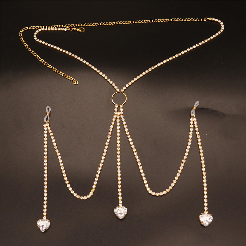 Cadena para pezones de corazón - Body Jewelry For You reseña y precio