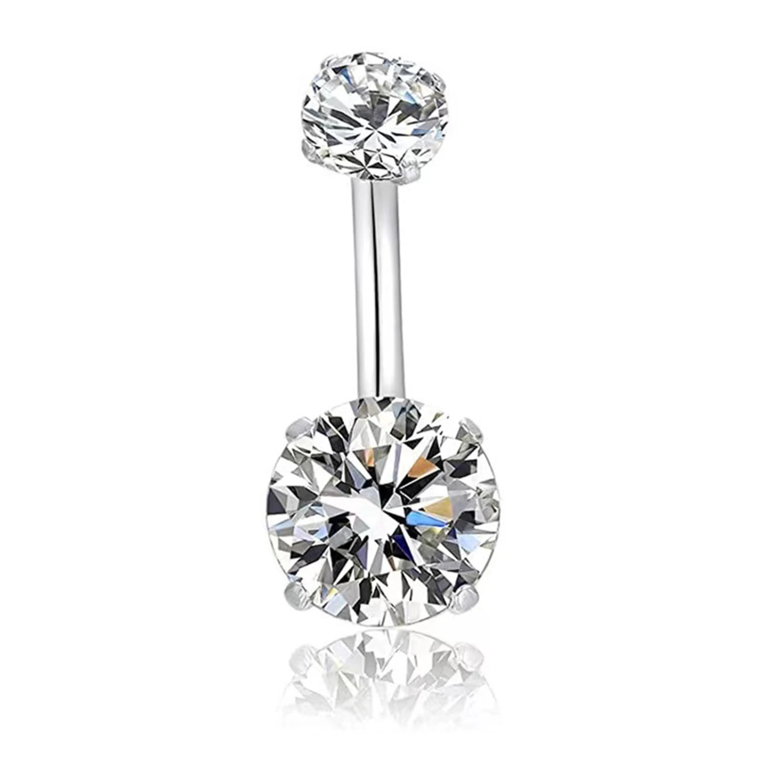 1 Pieza Anillo de Ombligo de A - Body Jewelry Surgical Steel reseña y precio