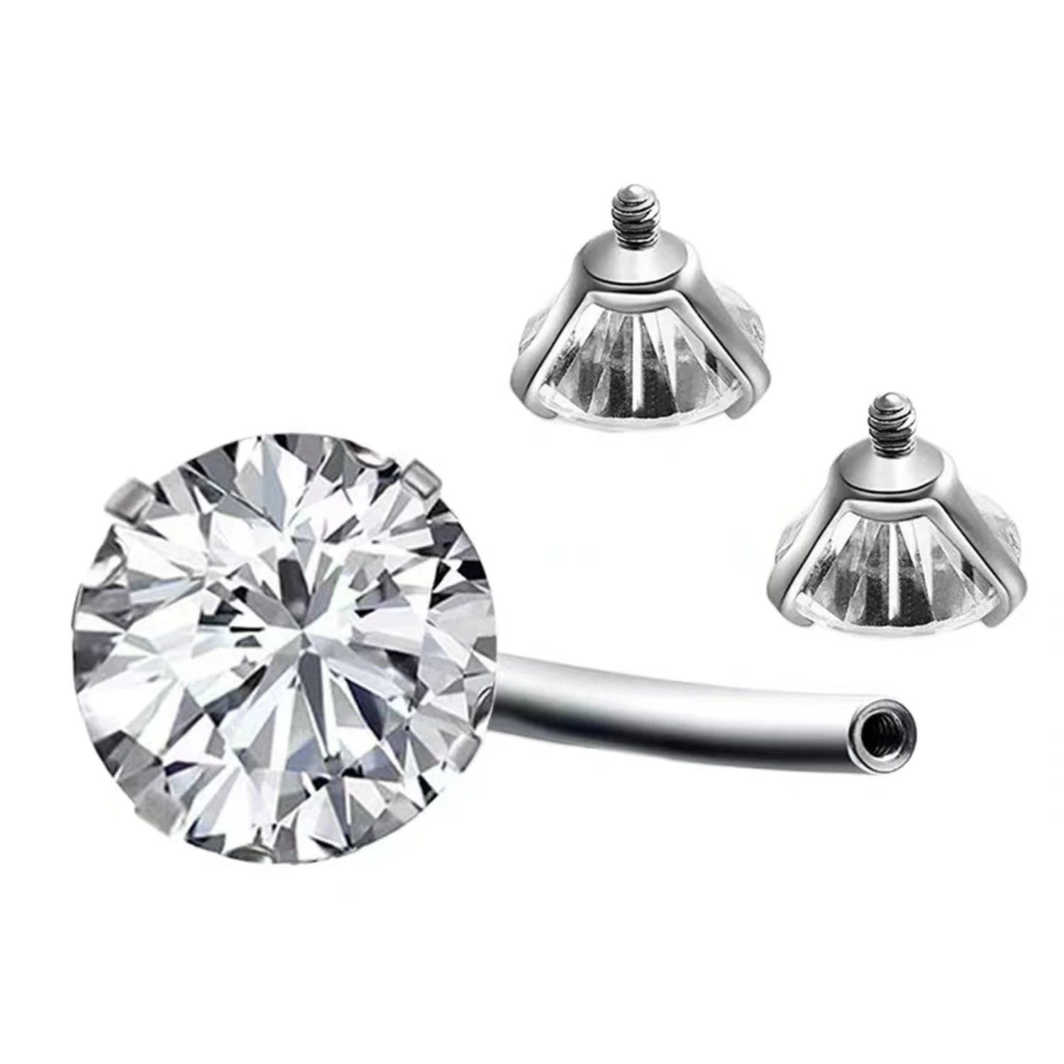 1 Pieza Anillo de Ombligo de A - Body Jewelry Surgical Steel reseña y precio
